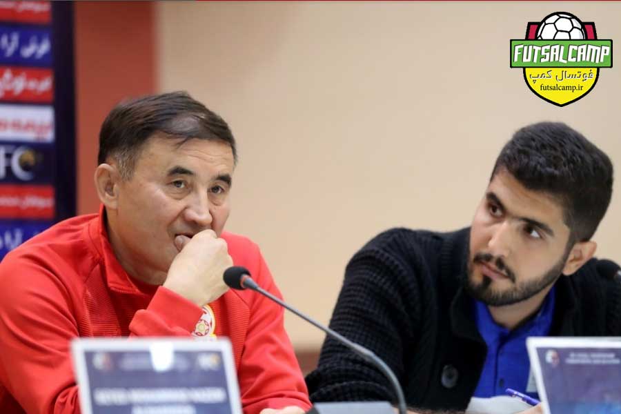 سرمربی تیم ملی فوتسال قرقیزستان