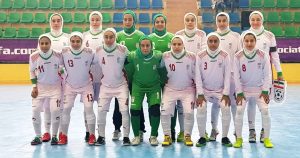 مسابقه تیم های ملی فوتسال زیر20سال بانوان ایران و افغانستان