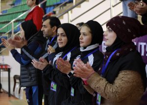 مسابقه تیم های ملی فوتسال زیر20سال بانوان ایران و افغانستان